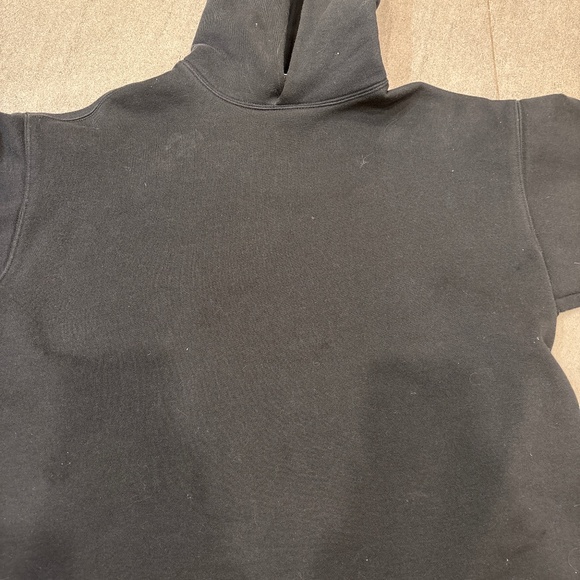 Essentials black hoodie - Picture 2 of 5